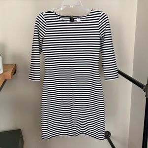 Old navy black and white striped dress